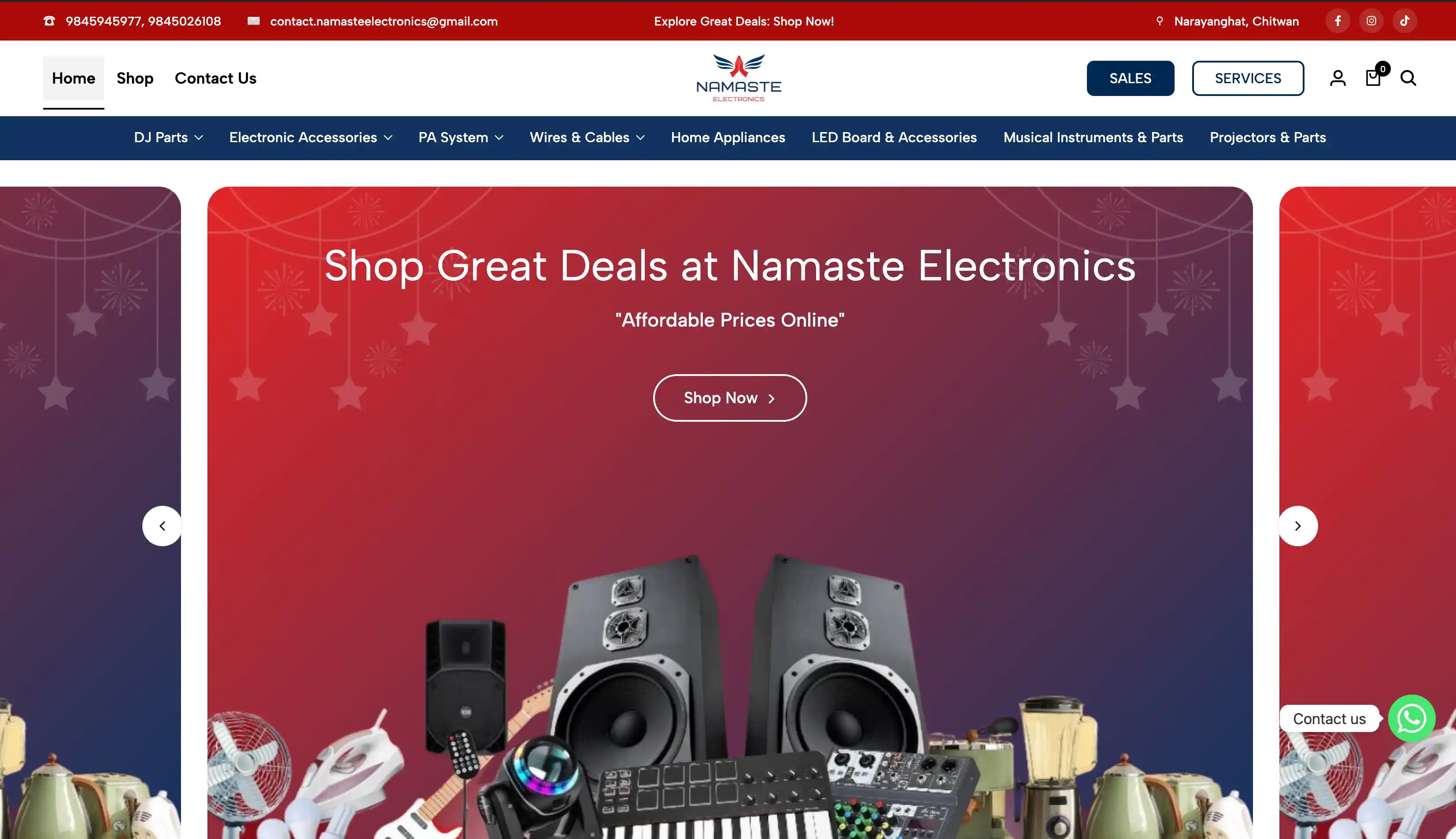 namaste electronics